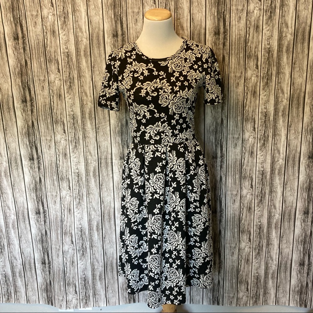LLR Amelia B&W Dress medium